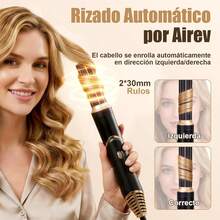 ¡Recomendado7 en 1 Cepillo Secador de Cabello Kit Profesional, Secador de Cabello de Alta Velocidad + Boquillas + Cepillo + Rizador, 3 Temperaturas Ajustables, con Iones para Rizar, Voluminizar y Alisar, Negro¡Top de Temporada - 1 - Ver 10