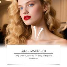 20片装Viareline颈部紧致提拉贴 - 紧致肌肤，减少双下巴，透明舒适，塑造年轻光滑的颈部轮廓 - 頸部彈性貼 - 查看 4