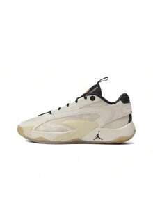 Nike Jordan Luka 2 圆形系带面料低帮篮球鞋，男女款，棕色 - 棕色 - 查看 13