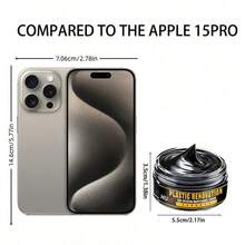 汽车塑料件修复剂、黑色内饰板蜡修复抛光膏、美白抗老化修复剂、轮胎增亮膏、真皮沙发座椅护理霜、汽车配件 - 30克/海綿 - 查看 11