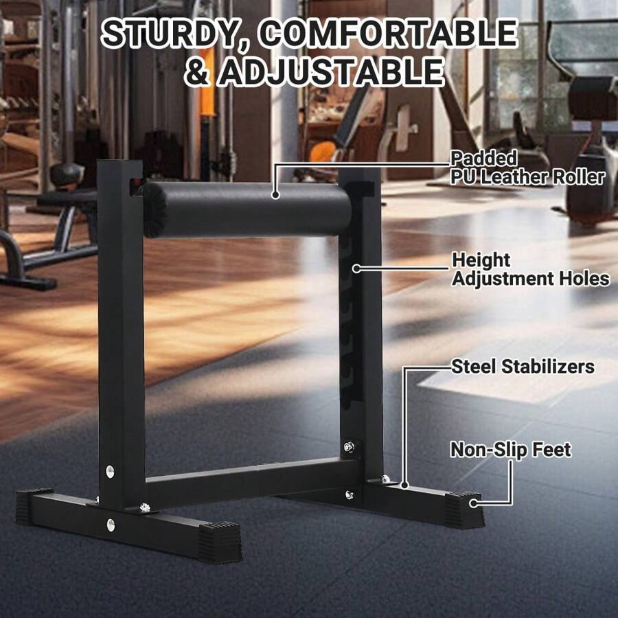 Weightlifting Squat Rack - Black - View 1