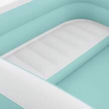 Intex 藍白相間的兒童充氣游泳池，尺寸為 264x165x56 厘米，帶一體式充氣底板和座椅，2 個氣室，並附贈 1 個修補助。 ✅ 西班牙大陸地區 24/48 小時送達。 - 彩色 - 查看 3