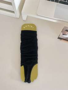 1 双女士轻便透气芭蕾舞风格纯色踝部腿套，休闲百搭，适合夏季或作为圣诞礼物 - 均碼 - 查看 12