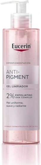  Eucerin ANTI-PIGMENT Gel Limpiador Facial 400 ml | Limpieza profunda, piel luminosa y tono unificado, ideal uso diario y todo tipo de pieles ✅ Entrega 24/72h a España (península) | Beauty Explotion | Tu tienda de belleza y maquillaje – explota tu mejor versión.