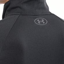 Under Armour 安德玛立领半拉链长袖运动T恤 - 黑色 - 查看 5