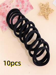 200/100/50/10 pezzi Elastici per capelli ad alta elasticità non dannosi, fasce per capelli multifunzionali da donna, adatte per casa, sport, yoga e altre occasioni, accessori per capelli essenziali quotidiani da donna - Multicolore - Visualizzare 7