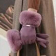 Women's Autumn/Winter Gloves - 黑色 - 查看 2