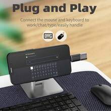 快速充电 USB 母口转 Lightning 公口适配器转换器，USB 适配器，便携式迷你读卡器，U 盘，鼠标，键盘集线器，MIDI 转换器，U 盘适配器，兼容 14 Pro Max/14 Pro/14 Plus/14/13/12/11 系列，即插即用，春季礼物 - 彩色 - 查看 3