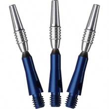 Spinster Aluminum Dart Shaft - Short (SH) + Blue - View 2