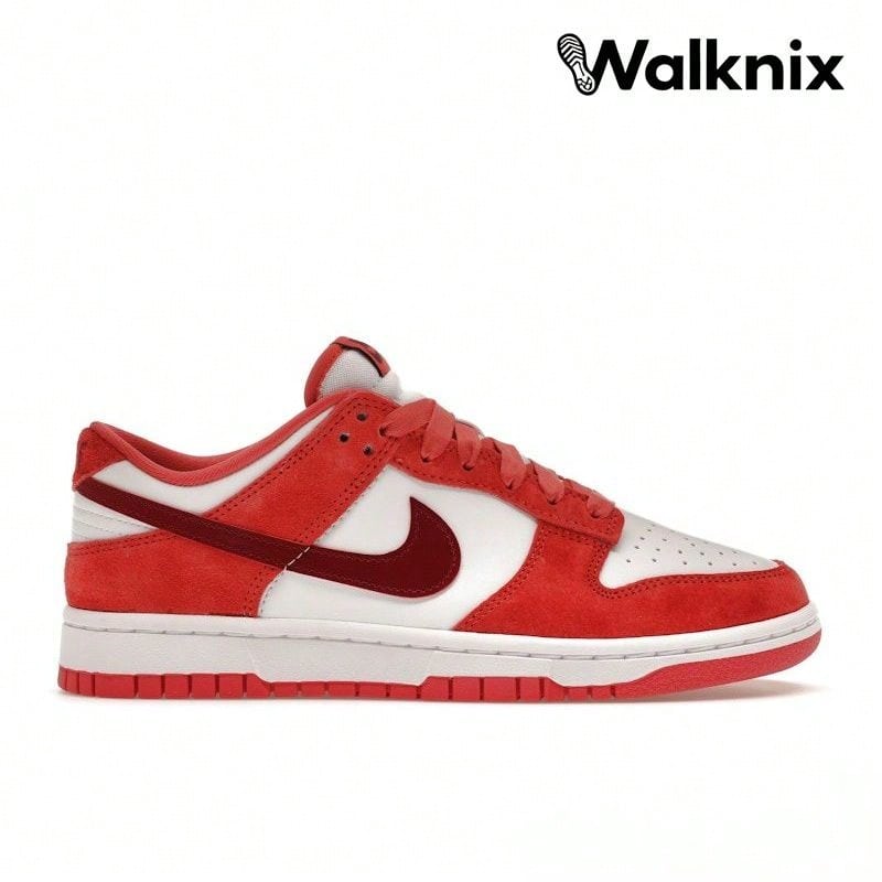 Nike Dunk Low 'Valentine's Day 2024' Pink White Team-Red Adobe Dragon-Red Sneakers Women FQ7056-100 - Nhiều màu - Xem 1