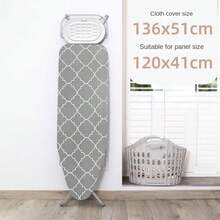 1 Stück universelle Bügelbrettbezug mit elastischem Rand, fleckresistent, hitzebeständige Polsterung, Bügeleisen-Hitzeschutz Bügelbrettbezug für Bügeltisch, Muttertags-Geschenk, Schlafzimmerdekoration, Garten, Küchendekoration, Sommer, Strand, Reiseaccessoires, Raumdekoration, Quetschspielzeug, Abschlussgeschenk - Mehrfarbig - Übersicht 9