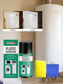 jakehoe 塑料部件除油清洁剂 - 去除黄色污渍和污垢，多用途，适用于家用电器、汽车灯、马桶等。 - 液體 - 查看 9