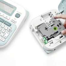 3 Rolls Of 12mm Wide White Label Tape Compatible With Brother Label Makers, Suitable For Models PTD210, PTD220, PT2040, PTD400, PTD600, PTD610BT, Black Text On White Background - 3 Pack - View 5