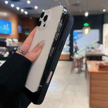 Sports Car Collage Phone Case, Compatible With  12, 13, 14, 15 Pro,  14 Plus,  15, 16 Pro Max,  17,  17 Pro,  17 Pro Max, And  17 Air. Made Of TPU Material, Providing Anti-Slip And Drop Protection, With Classic Straight Edges, Stylish And Elegant Design, And A Slightly Frosted Feel. It's A Great Gift For Yourself, Family, Friends, And Loved Ones. - 黑色 - 查看 6