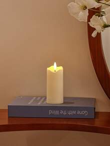 Realistic Flame LED Electronic Candle Set, Warm Light Wave Rim, Birthday Gift, Holiday Atmosphere Decor Light, Luxury Home Soft Furnishing Decoration Light - Multicolor - View 7