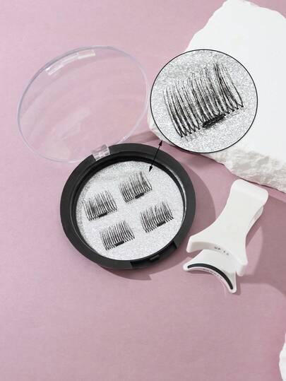 磁性假睫毛，浓密型，无需胶水即可轻松佩戴