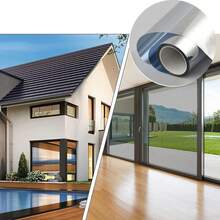 Phim dán kính một chiều phản quang, phim cách nhiệt không dính, chống tia UV, bảo vệ riêng tư ban ngày, chống tia cực tím, trang trí, kiểm soát nhiệt độ cho nhà và văn phòng, miếng dán kính chống tia cực tím, kiểm soát nhiệt độ, bảo vệ riêng tư. - Màng cách nhiệt - Xem 2