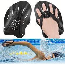 2pcs/Set Professional & Practical Silicone Hand Paddles, Economical Swimming Training Equipment, Suitable For Long-Term Training And Joint Health - Multicolor - View 9