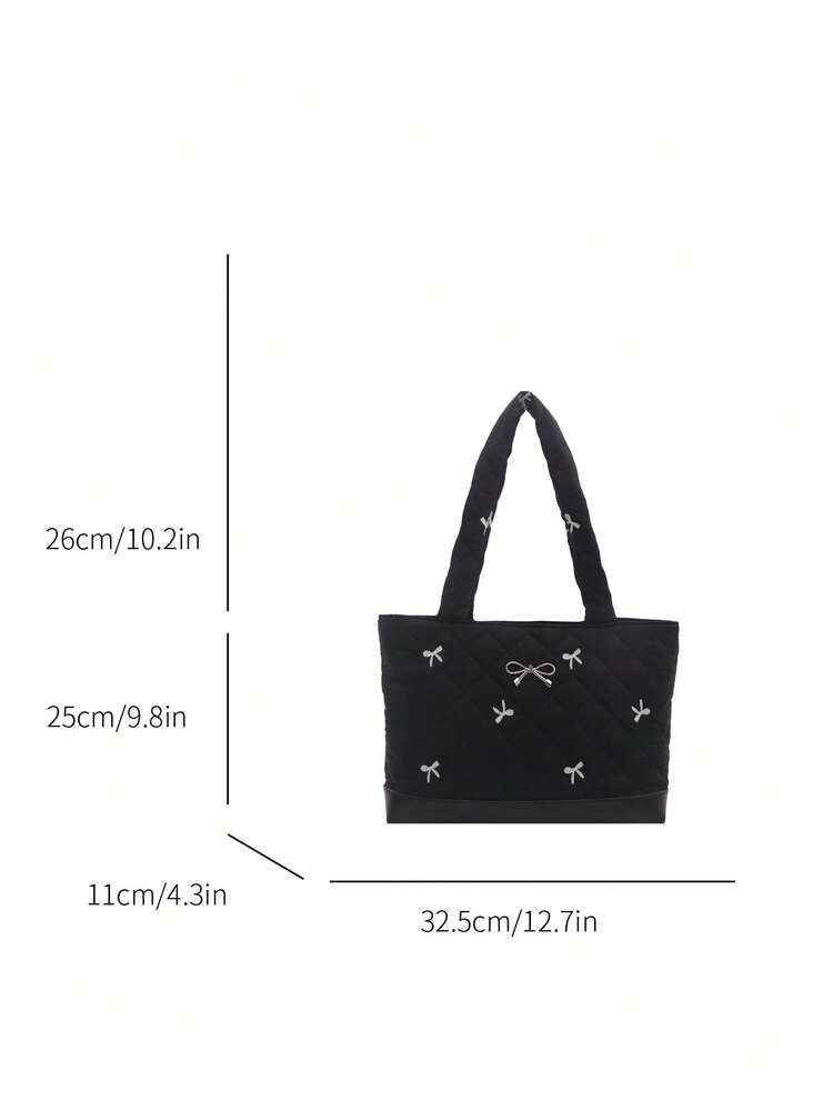 Large-Capacity Sweet And Cute Style Versatile Luxury Women's Bag From 2026 New Model High-End Crossbody Bag - Black - View 2