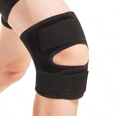 Adjustable Knee Patella Gel Pad, Unisex, Relieves Knee Pain And Meniscus Tear, Comes With 4 Thickened Spring Rods (2 For Left, 2 For Right)