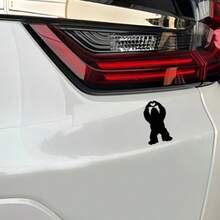 Blowing Heart Ape Car Decal Sticker, Creative Car Body Sticker, Car Window Sticker, Waterproof And Sunproof Self-Adhesive Non-Damaging Car Sticker, Creative Design Eye-Catching - Ape Heart Sticker - View 4
