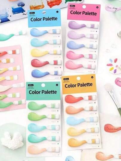 100/400 Palette Series Minimalist Fun Watercolor Handwritten Sticky Notes, Index Tabs, Various Colors, Marking, Messages & Memos, Memo Labeling System, Note-Taking Supplies, Colorful Sticky Notes, Handwritten Sticky Note Pad, Handwritten Aesthetics, Minimalist Design, Premium Sticky Notes, Vibrant Color Tabs, Student Note-Taking, Office Supplies