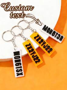 LICVIC Custom Acrylic Name Keychain,Personalized Fathers Day Keychain ,Customized Alphabet Name Keychain,Customizable Key Chains For Women/Men,Customizable Bag Charms,Teacher Keychains,Birthday Gifts,Anniversary,Bedroom Decoration,Versatile,Girlfriend,Boyfriend,Friends,Family,Students,Mother,Unique Gifts, Colorful,Cute,Adorable,Funny,Kawaii,Y2K,Stylish,Unisex,Casual,Custom,Personalized,Unique,Customized,Ideal Gifts For Him,Ideal Gifts For Her,Her,Boyfriend,Girlfriend,Family,Friends,Delicate Romance, Utilitarian Chic - Style a - View 7