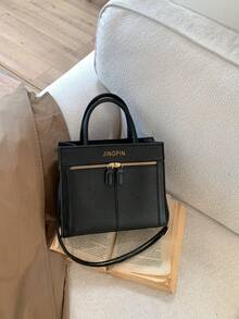 Sophisticated, And Fashionable 2026 New Style Women's Lightweight And Versatile Retro-Style Crossbody Bag - Black - View 7