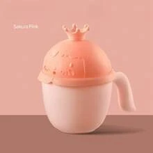Taza de enjuague de ducha con diseño de corona - Recipiente de baño de plástico con efecto cascada y asa para un enjuague suave del cabello, accesorio de baño sin electricidad - tipo básico - Ver 9