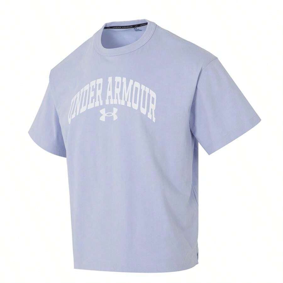 Under Armour APAC Half Sleeve WM Tee, Soft Short Sleeve T-Shirt For Men And Women, Comfortable For Daily Wear, Commuting, Outdoor Travel And Sports - Mauve Purple - View 1