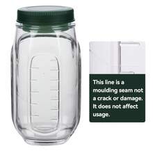 这款沙拉罐适用于微波炉、洗碗机和冰箱，采用侧开口和防漏盖设计。密封性极佳，配有调味罐，并可堆叠存放，是备餐、午餐、晚餐和办公使用的理想之选。 - 彩色 - 查看 10