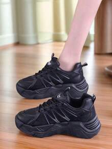 Zapatos Casuales Retro "Urban Fresh" - Ligeros y Transpirables para Hombre y Mujer - Negro - Ver 3