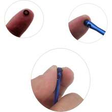 100pcs Dart Rubber O Rings - Antiskid Washers Aluminum Shaft Accessories - Initial - View 2