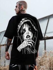 Men Outdoor Tees & Tanks - Black - View 8