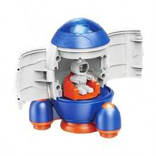 Juguete de coche espacial educativo para niños, serie de modelos de cohete y nave espacial de astronauta, adecuado como regalo de Navidad y cumpleaños para niños - Multicolor - Ver 5