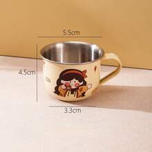 1个316L不锈钢卡通杯，小容量派对杯，儿童杯，果汁杯，咖啡杯，日常小容量杯 - 彩色 - 查看 9