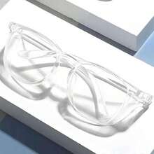 3pcs Nail Polish Remover, Anti-Dust Glasses, Protective Flat Lens, Transparent Nail Care Tools - Multicolor - View 5