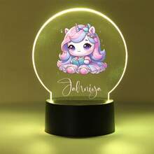 1pc Personalized Name Night Light, Children's Birthday Gift Customization, Friend Custom Gift, Bedroom Decor Customization, Party Decor Customization, Party Decor, Custom Moon Night Light, Back To School Gift - Black - View 81