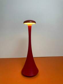 Đèn ngủ hình nấm dáng eo, chất liệu ABS, bề mặt mờ, phong cách tối giản hiện đại Scandinavia, điều khiển cảm ứng 3 màu, pin sạc USB dung lượng cao, sử dụng lâu dài. Thích hợp trang trí bàn làm việc, bàn ăn/quầy bar, đèn chiếu sáng cạnh sofa/tủ, đèn dã ngoại ngoài trời, quà tặng ngày lễ. - Một kích cỡ phù hợp cho tất cả - Xem 8