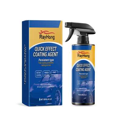 rayhong Car Coating Spray, Car Care Renewal Repair Paint Waxing Spray Coating Sealant/Car Coating Spray, One Spray One Wipe To Brighten And Enhance, Hydrophobic Anti-Pollution, Convenient Car Paint Care Brightening Tool (Random Delivery Of New And Old Models)