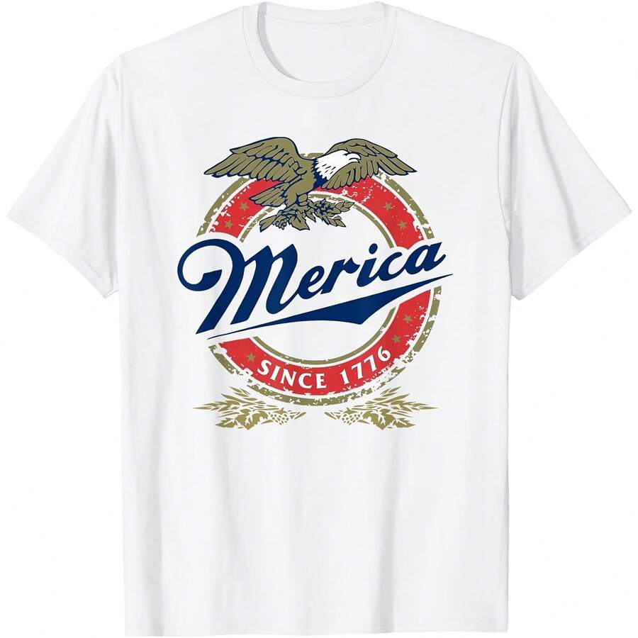 Since 1776 Funny 4th July Since 1776 T-Shirt - 白色 - View 1