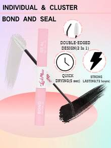 1164PCS/582PCS Fluffy Eyelash Clusters, Single Lashes, 80D+100D+120D+150D Fluffy Eyelash Cluster Set With Lower Lashes, Thick Cluster Eyelash Extensions, Single Faux Mink Eyelash Clusters, DD Curl, 0.31-0.63inch, Russian Volume Lash Clusters With Lash Glue, Tweezers & Brush, High Capacity Cluster False Lashes, Perfect For Weddings, Parties, Halloween, Christmas & Special Occasions, Festive Glam Beauty - Black - View 10