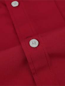 5-Pack Plus Size Men's Business Elegant Solid Color Long Sleeve Shirts - Casual Multi-Function Button-Down Collar Suitable For Outings And Parties - Plus Size Men's Shirts - Formal Plus Size Men's Clothing - Office Wear - Professional Attire - Classic Collar - Fashionable Plus Size Men's Wear - 混合色1 - 查看 8