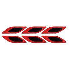 Leaf-Shaped Anti-Collision Car Sticker - Vehicle Bumper Decal, Nighttime Safety Warning Stripe, Suitable For Trucks, SUVs - A - View 9