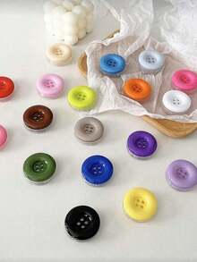 1 pieza Soporte de teléfono con botón de color caramelo y bolsa de aire, soporte de escritorio expandible y adhesivo para teléfono, soporte de teléfono retráctil - Multicolor - Ver 5