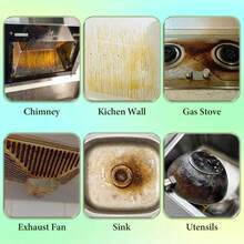 2026 Fly Spray Clèanse Household Formula Multi Purpose Appliance Hood Cleaner Kitchen Enzyme Appliances Cleanse Oven Range Hold - E - 查看 6