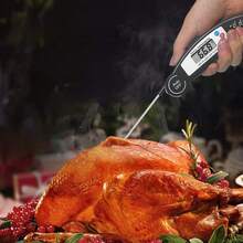 Foldable Food Thermometer, Water Thermometer, Digital Thermometer, Foldable Cooking Thermometer, Instant Read Thermometer, Suitable For Cooking Food, Baking Liquids, Candy, Grilling - L - View 6