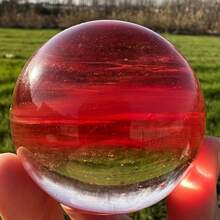 1pc Blue Quartz Sphere-A Hand-Polished And Carved Mineral Specimen, A Unique Holiday Gift For Christmas, Halloween, Valentine's Day, Easter, And Thanksgiving. - Multicolor - View 22