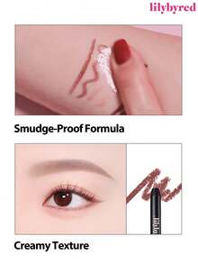 K-Beauty Starry Sky Eyeliner Pen, Gel Eyeliner Pen With Built-In Sharpener, Creamy Texture, Easy To Apply, Smooth And Vivid Color, Nourishing, Waterproof And Sweat-Proof, Korean Makeup - 06 Matt Black - 查看 3