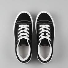 Unisex Casual Sneakers With A Modern And Comfortable Design For Everyday Use. - 黑白 - 查看 7